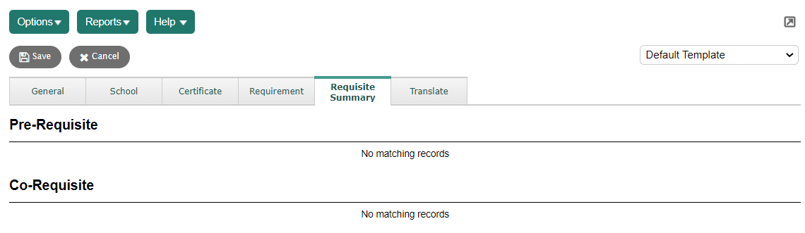 Add a Course to the School Catalog
